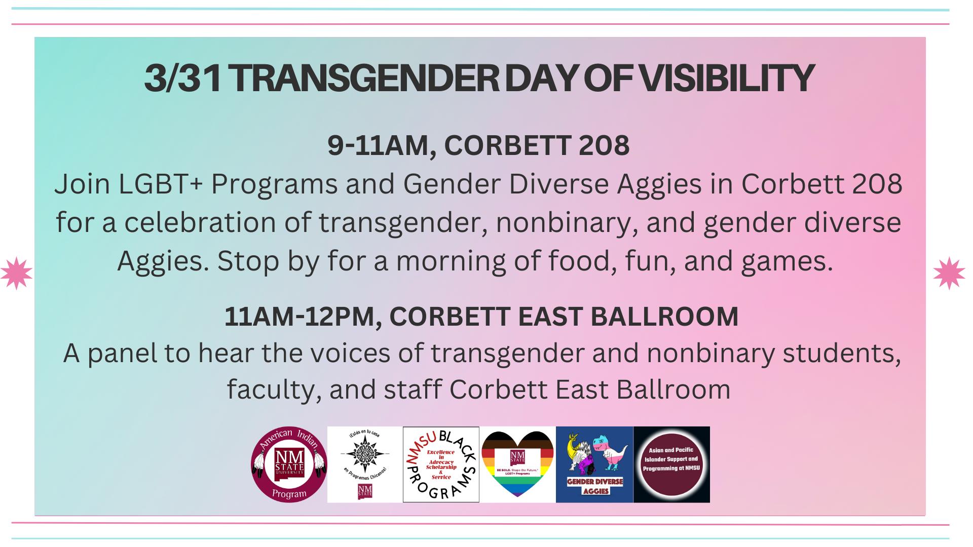 Transgender Day of Visibility 2023