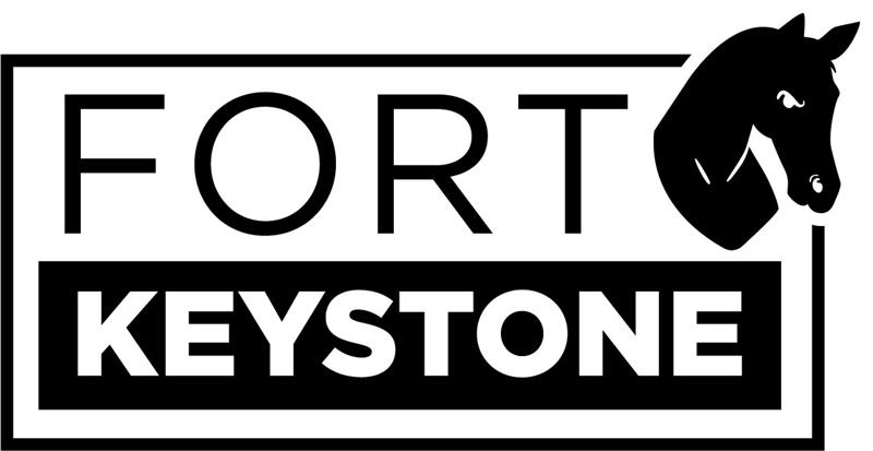 Fort Keystone Logo with horse and square